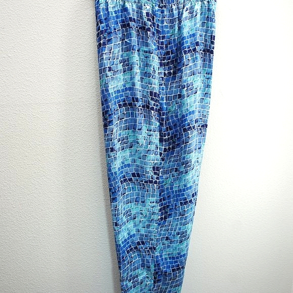 Victoria secret vintage satin mosaic print pjs size M - Picture 3 of 6